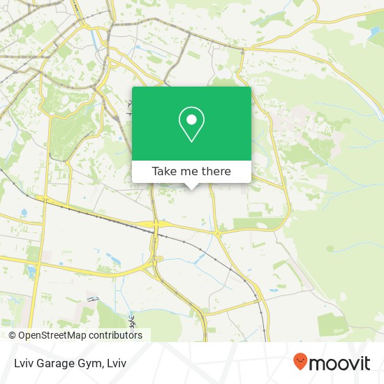 Lviv Garage Gym map