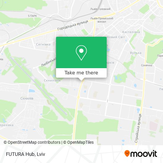 FUTURA Hub map