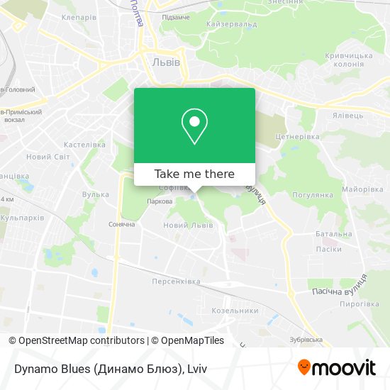 Dynamo Blues (Динамо Блюз) map