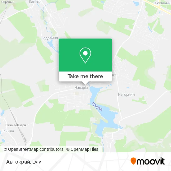 Карта Автокрай