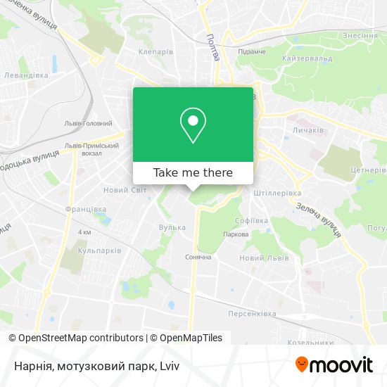 Нарнія, мотузковий парк map