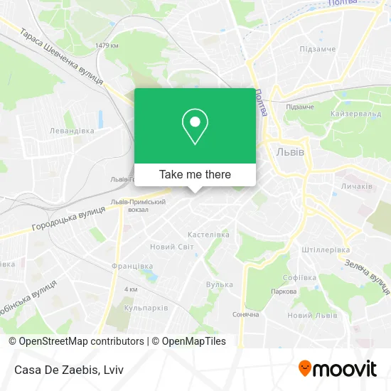 Карта Casa De Zaebis