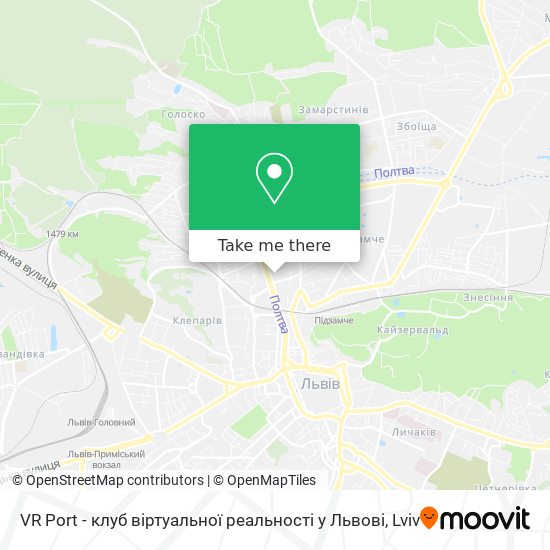 VR Port - клуб віртуальної реальності у Львові map