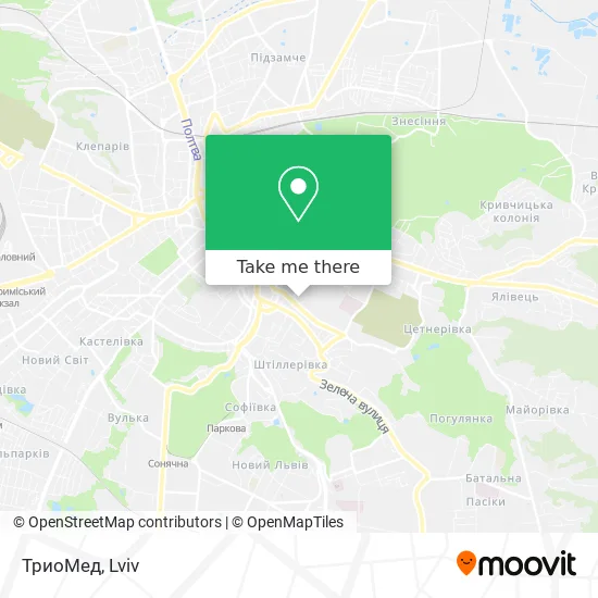 ТриоМед map