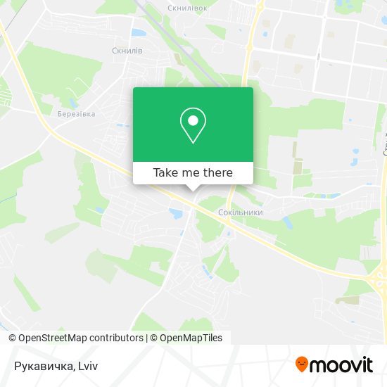 Карта Рукавичка