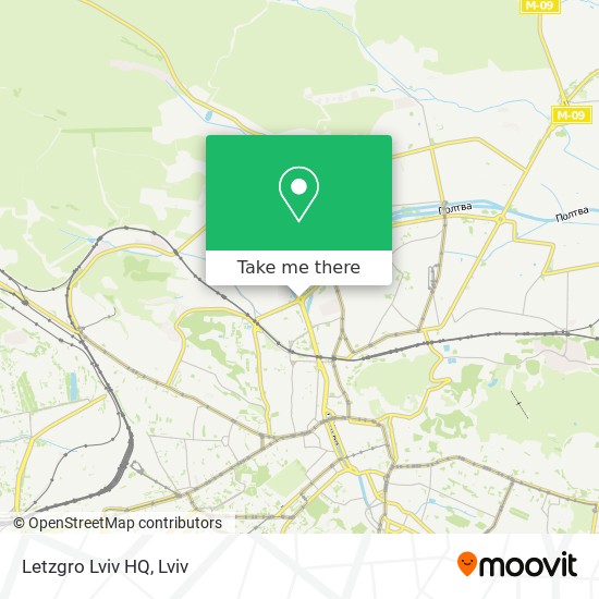 Letzgro Lviv HQ map