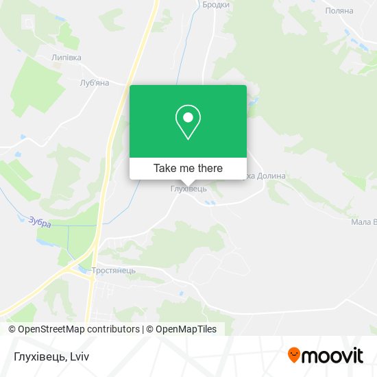 Глухівець map