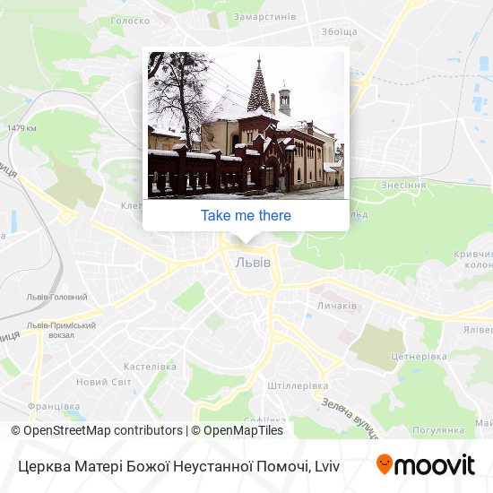 Церква Матері Божої Неустанної Помочі map