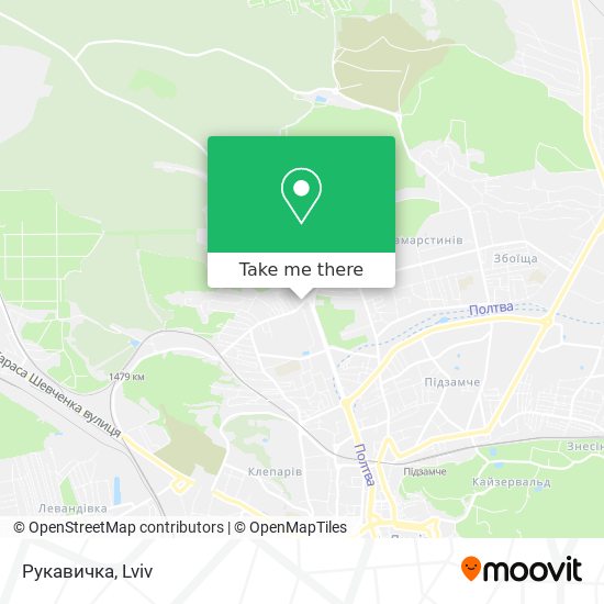 Карта Рукавичка