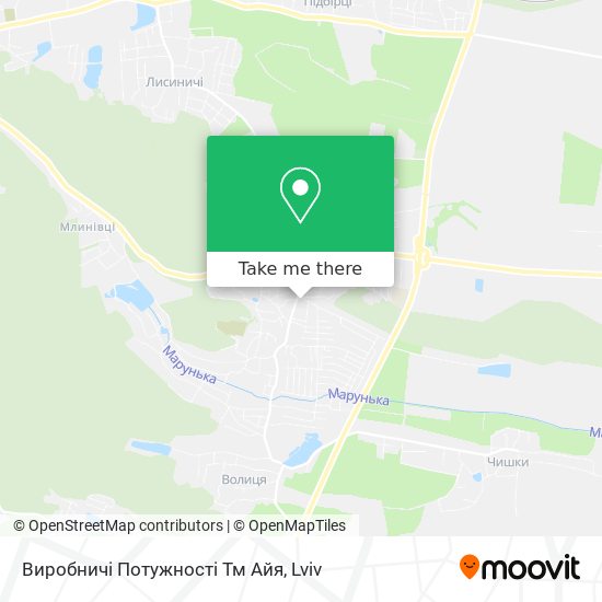 Виробничі Потужності Тм Айя map