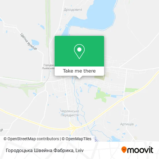 Карта Городоцька Швейна Фабрика
