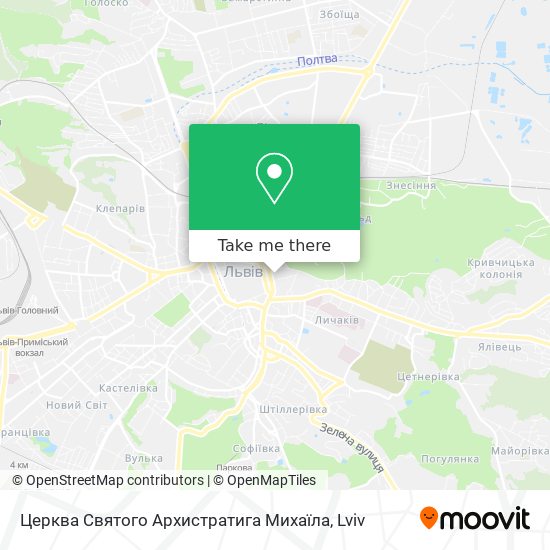 Церква Святого Архистратига Михаїла map