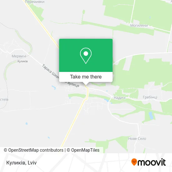 Карта Куликів