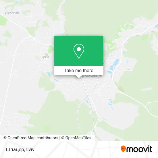 Карта Шпацер