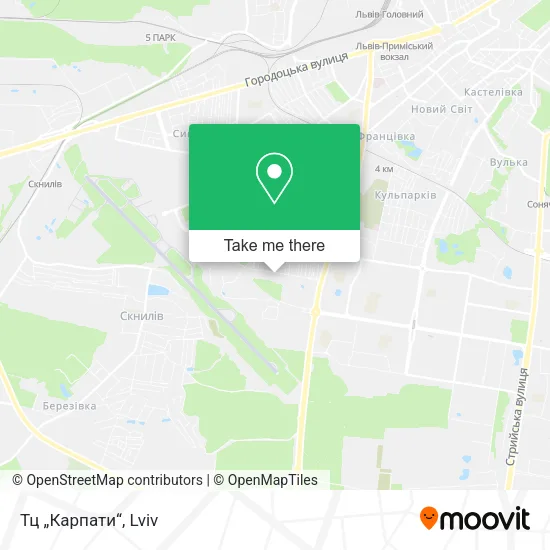 Карта Тц „Карпати“