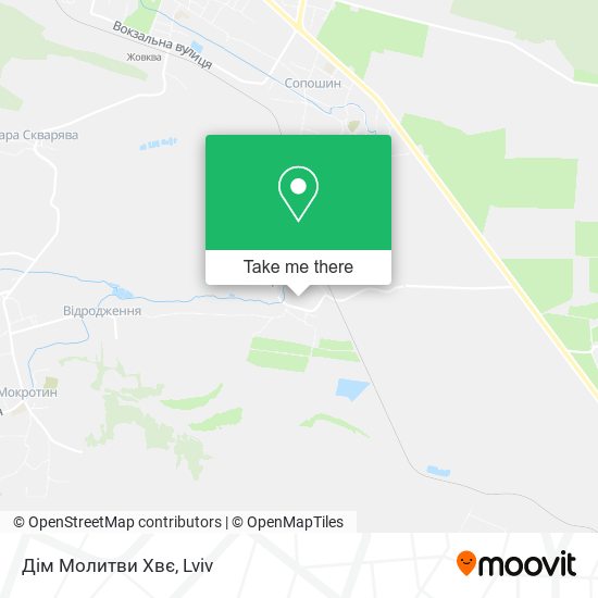 Дім Молитви Хвє map