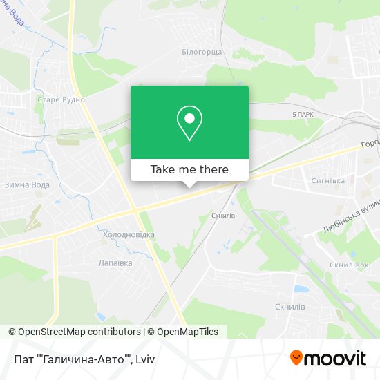 Пат ""Галичина-Авто"" map