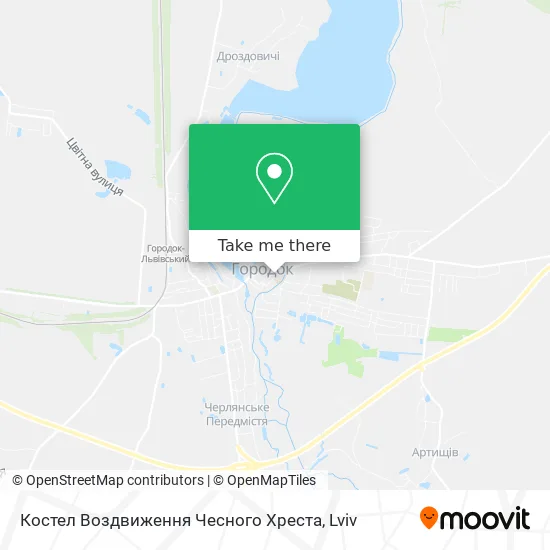 Костел Воздвиження Чесного Хреста map