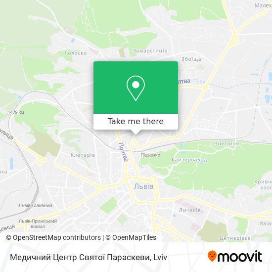 Медичний Центр Святої Параскеви map