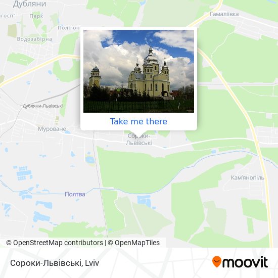 Карта Сороки-Львівські