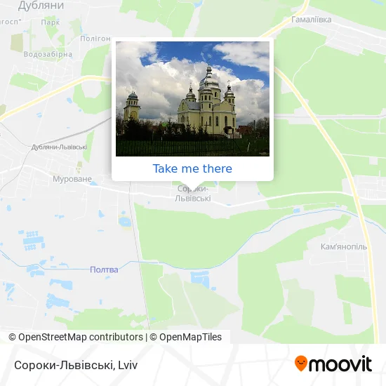 Карта Сороки-Львівські