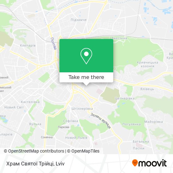 Храм Святої Трійці map