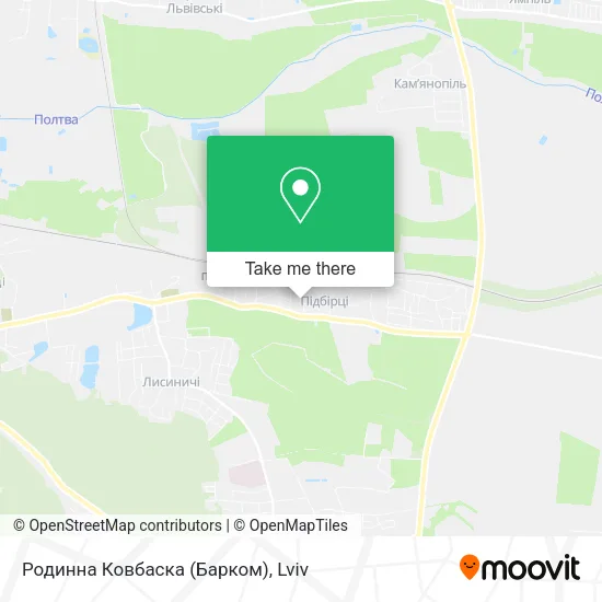Карта Родинна Ковбаска (Барком)