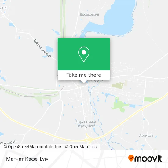 Карта Магнат Кафе