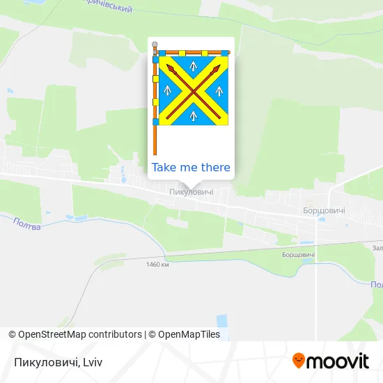 Карта Пикуловичі