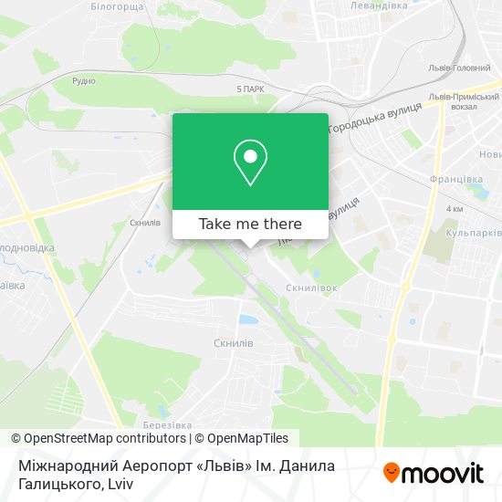 Міжнародний Аеропорт «Львів» Ім. Данила Галицького map