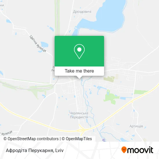 Карта Афродіта Перукарня