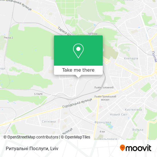 Ритуальні Послуги map