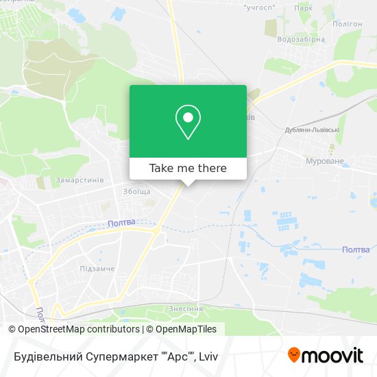 Будівельний Супермаркет ""Арс"" map