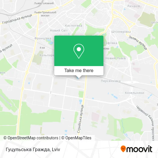 Карта Гуцульська Гражда