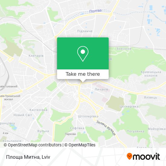 Площа Митна map