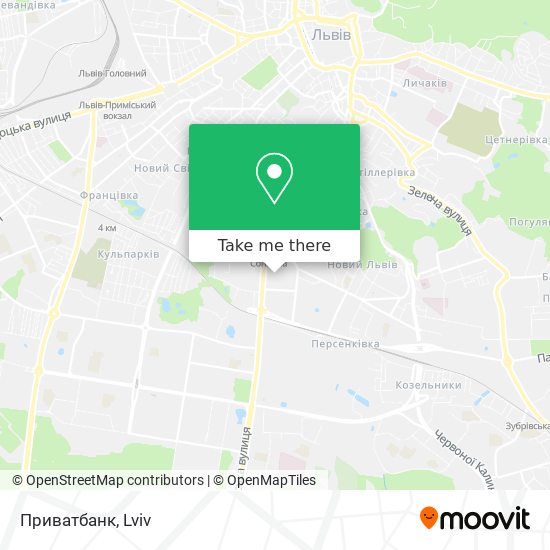 Приватбанк map