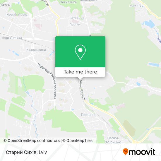 Старий Сихів map