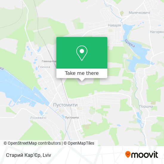 Старий Кар'Єр map