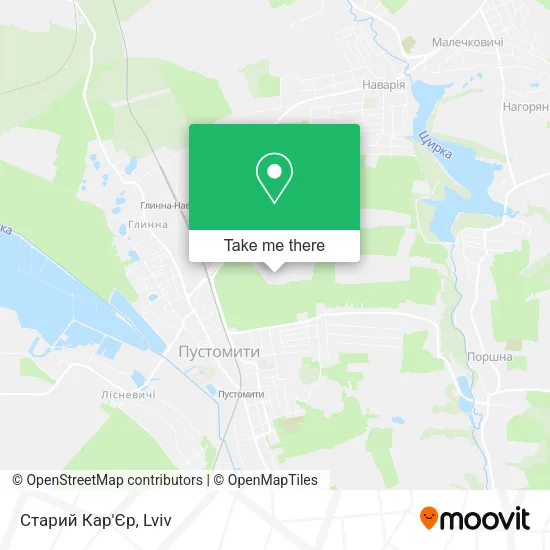 Карта Старий Кар'Єр