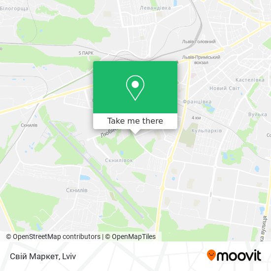 Свій Маркет map