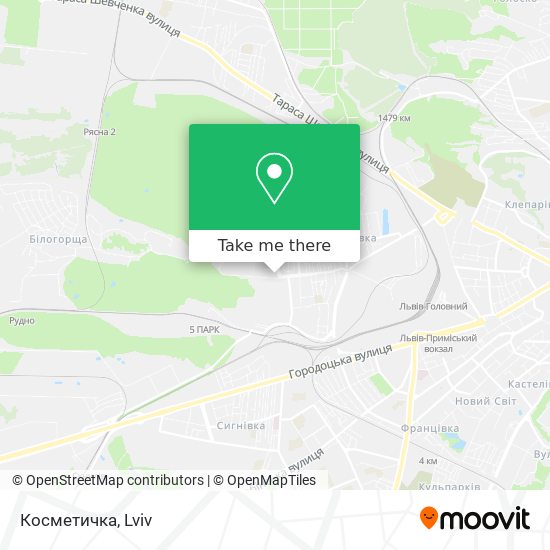 Косметичка map