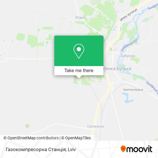 Газокомпресорна Станція map