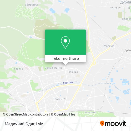 Медичний Одяг map