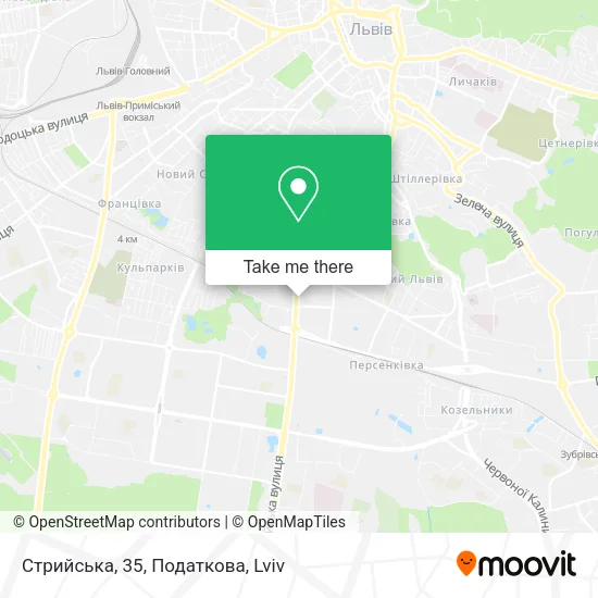 Карта Стрийська, 35, Податкова