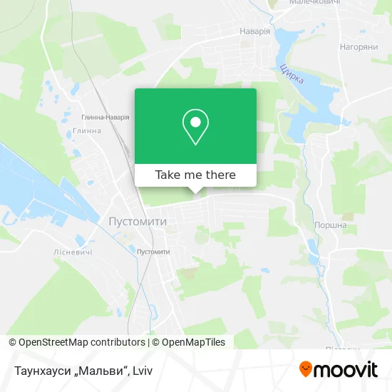 Карта Таунхауси „Мальви“