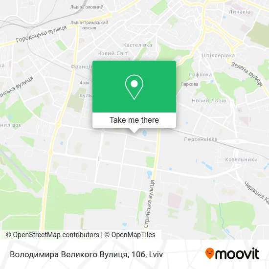 Карта Володимира Великого Вулиця, 10б