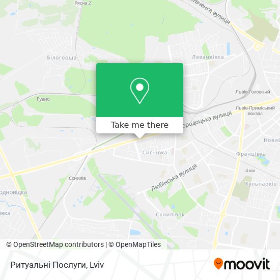 Ритуальні Послуги map