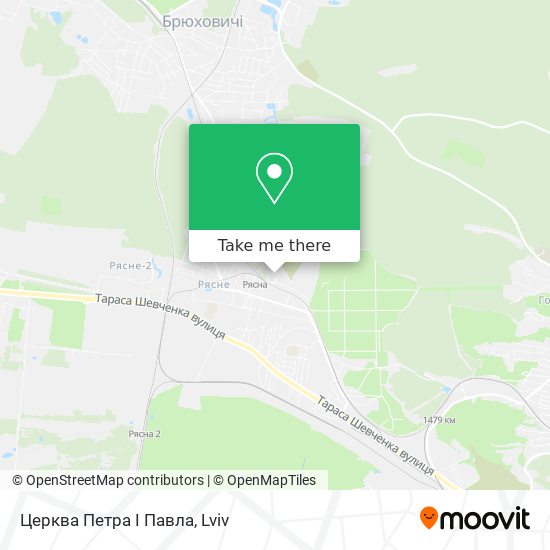Церква Петра І Павла map