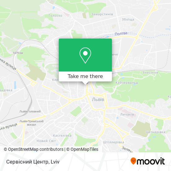 Сервісний Центр map
