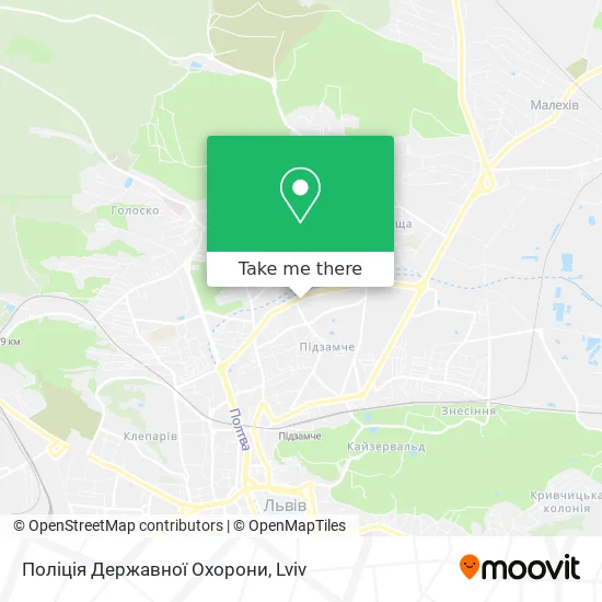 Карта Поліція Державної Охорони
